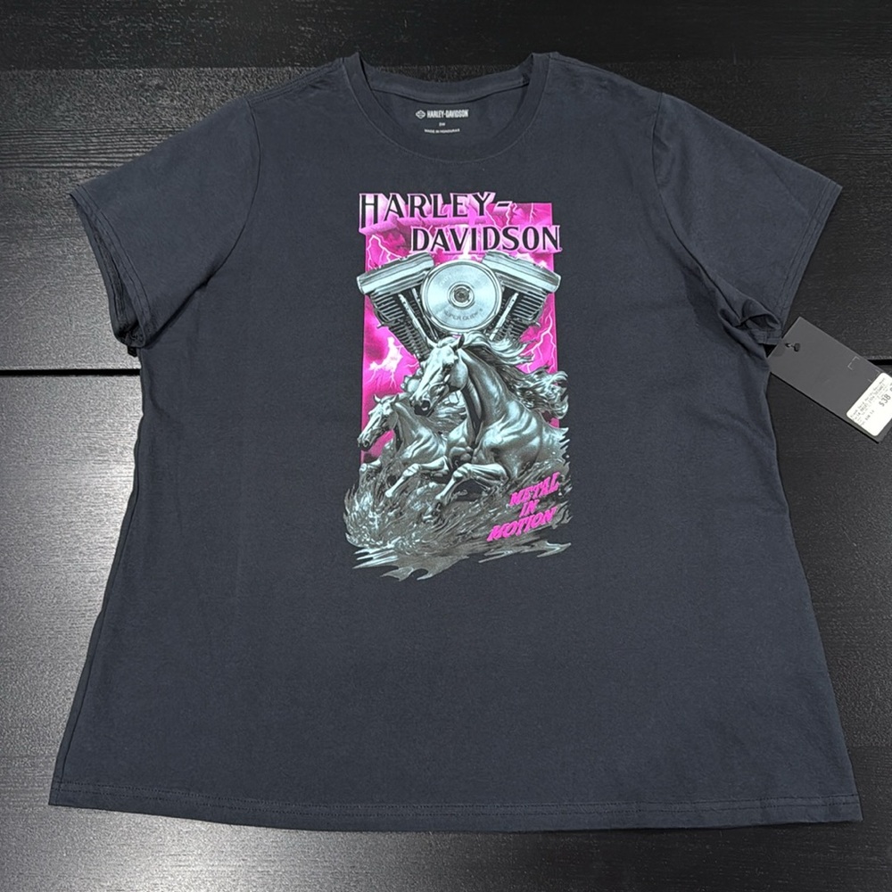 Harley-Davidson Women’s Horse Design T-Shirt - 2W